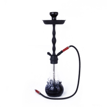 Hot Selling Wholesale Price Black Single Hose Arabian Shisha for Charcoal Water Pipe Shisha Hookah